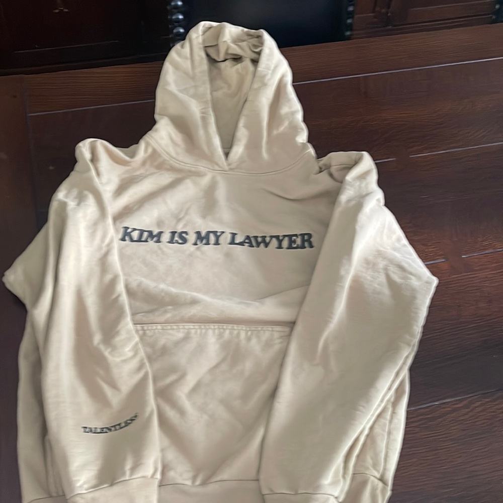Talentless Kim Is My Lawyer Hoodie Size M